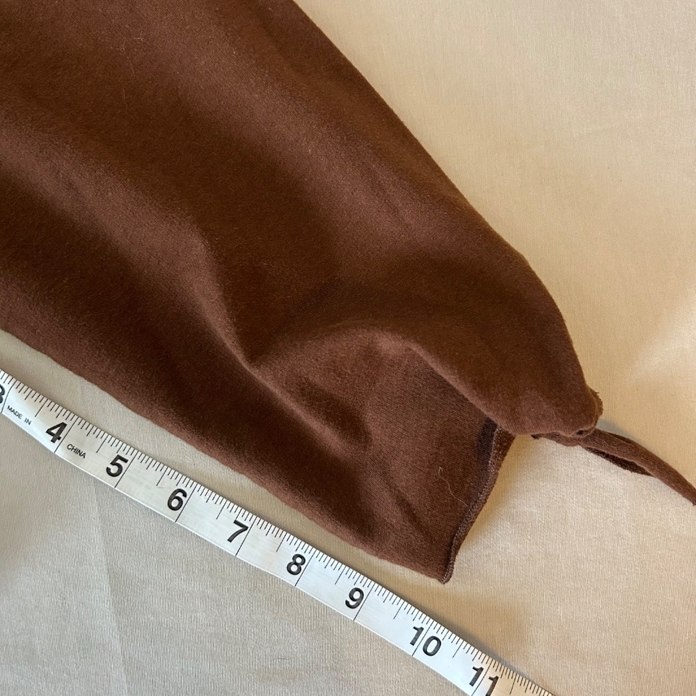 Women’s 3/4 Length Sleeves Brown Blouse‎ | Size XL - Picture 8 of 12